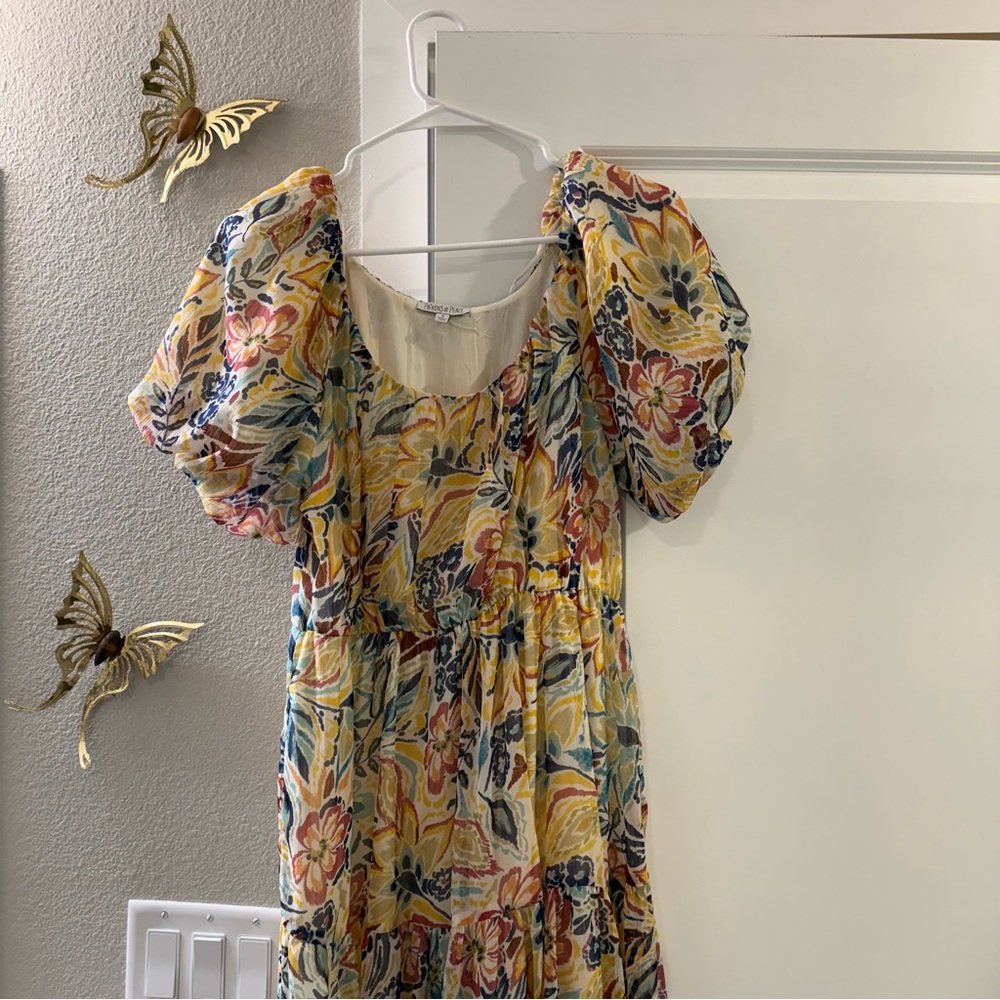 Patrons of Peace Multicolor Boho Dress
